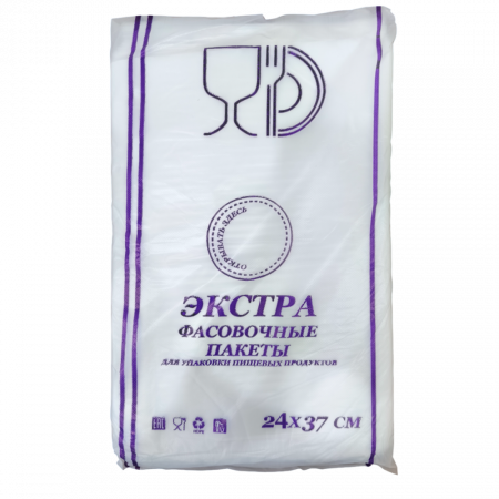 Пакет фасовочный Экстра 24х37 12 мкм