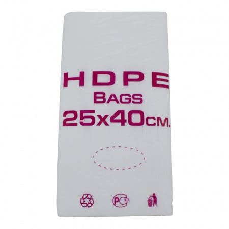 Пакет фасовочный HDPE 25х40 10 мкм